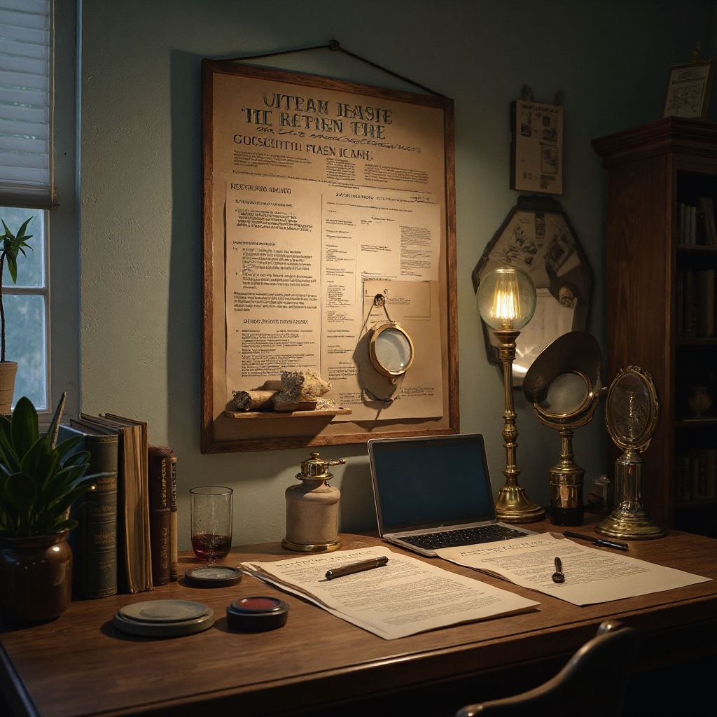 Detective's Office Room